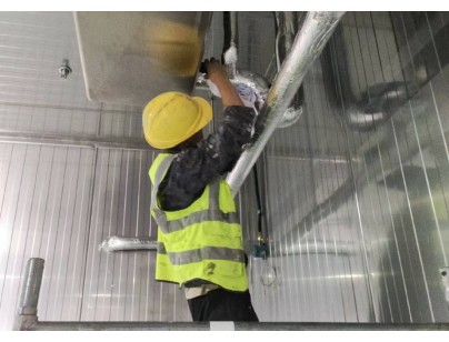 蘭州助劑廠3400立方工業(yè)防爆冷庫(kù)建造工程案例