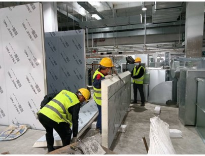 成都1100立方狂犬疫苗冷庫(kù)建造工程案例