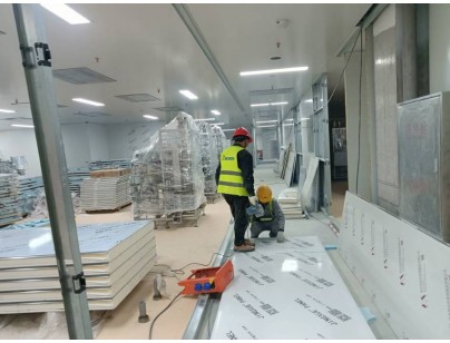 成都1100立方狂犬疫苗冷庫(kù)建造工程案例